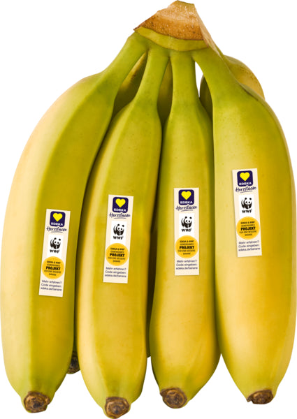 EDEKA Herzstücke Bananen WWF Ecuador