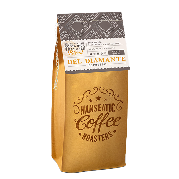 Hanseatic Coffee Company Del Diamante Espresso Bohne 250g