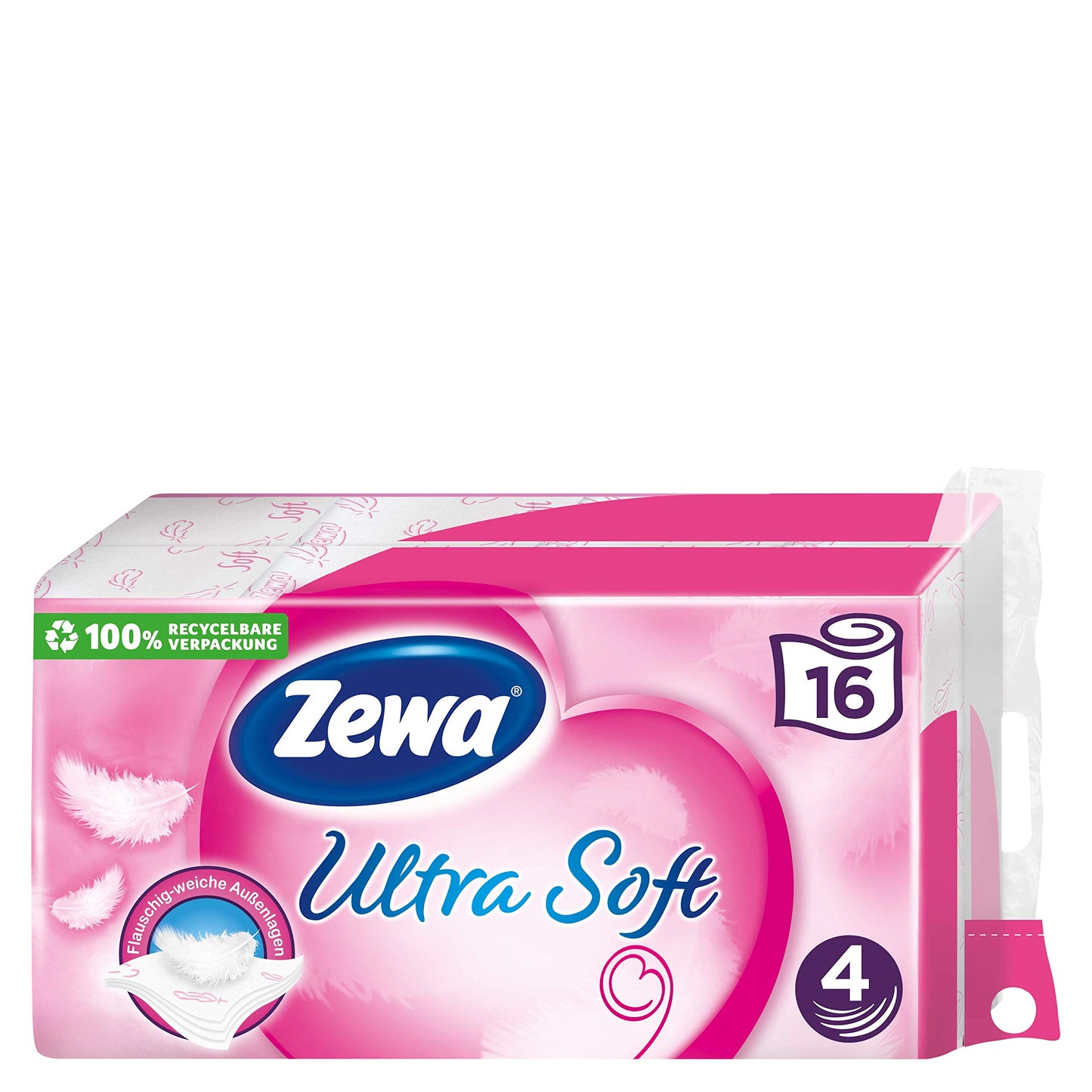Zewa Ultra Soft Toilettenpapier 4-lagig 2x150BL
