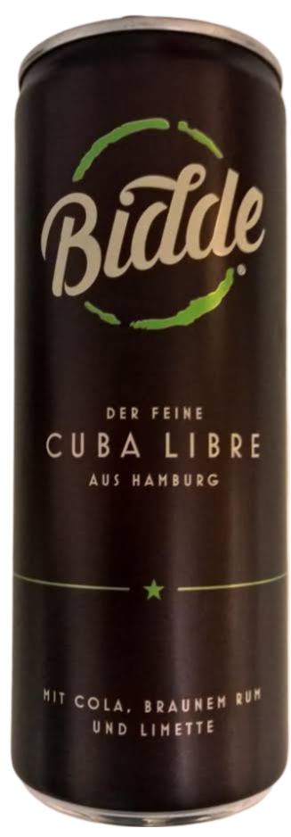 Bidde Cuba Libre 10% 0,25l DPG