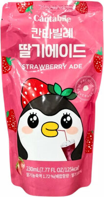 Cantabile Strawberry Flavoured Ade 0,23l EW