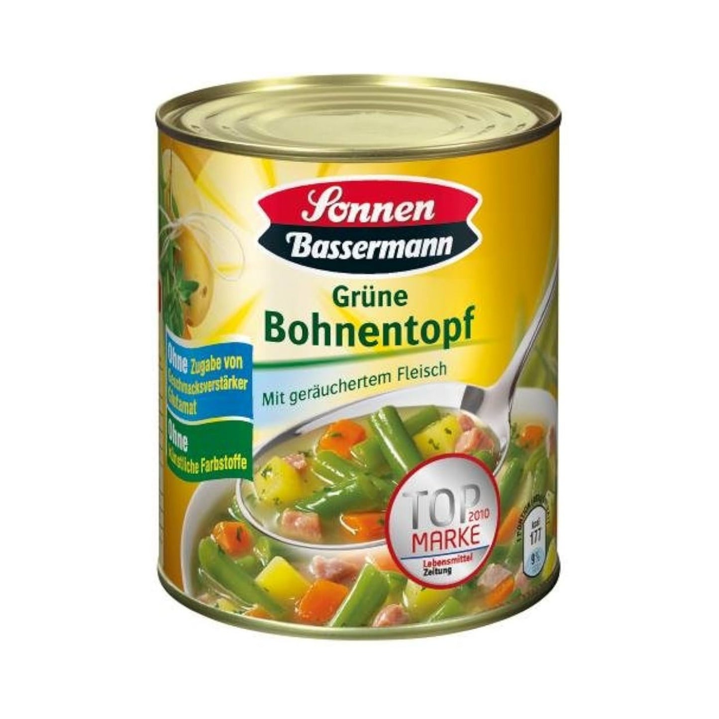 Sonnen Bassermann Grüne Bohnen-Topf 800g