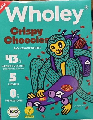 Bio Wholey Crispy Choccies 275g