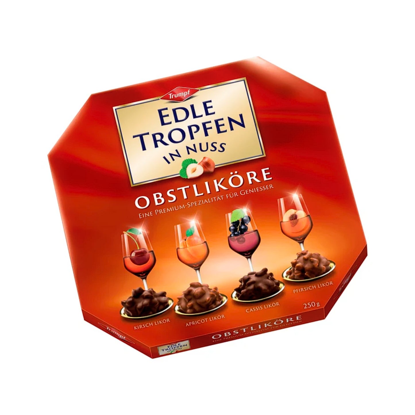 Trumpf Edle Tropfen in Nuss-Obstlikör 250g