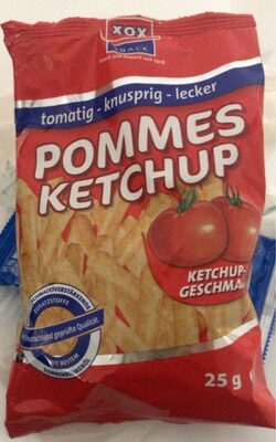 XOX Pommes Snack 25g
