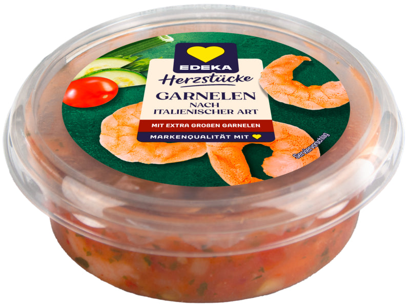 ASC EDEKA Herzstücke Garnelensalat Italia 150g