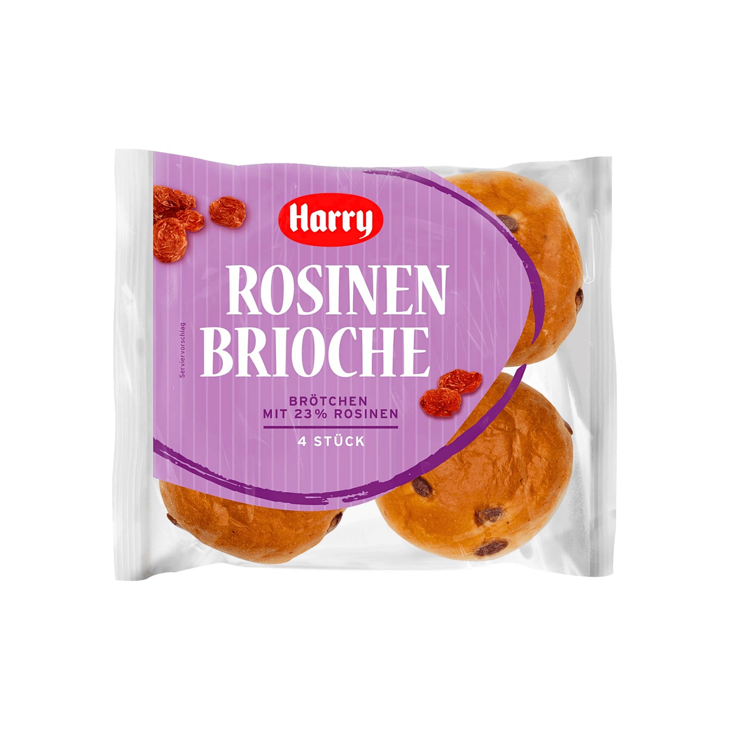 Harry Rosinen Brioche Brötchen 4ST 250g