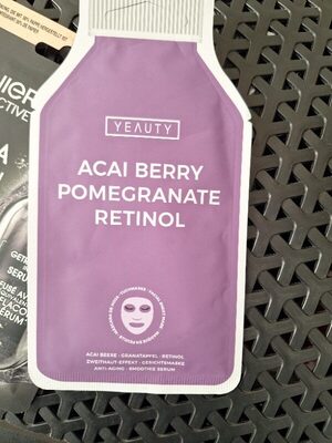 Yeauty Tuchmaske Acai Berry-Pomegranate-Retinol