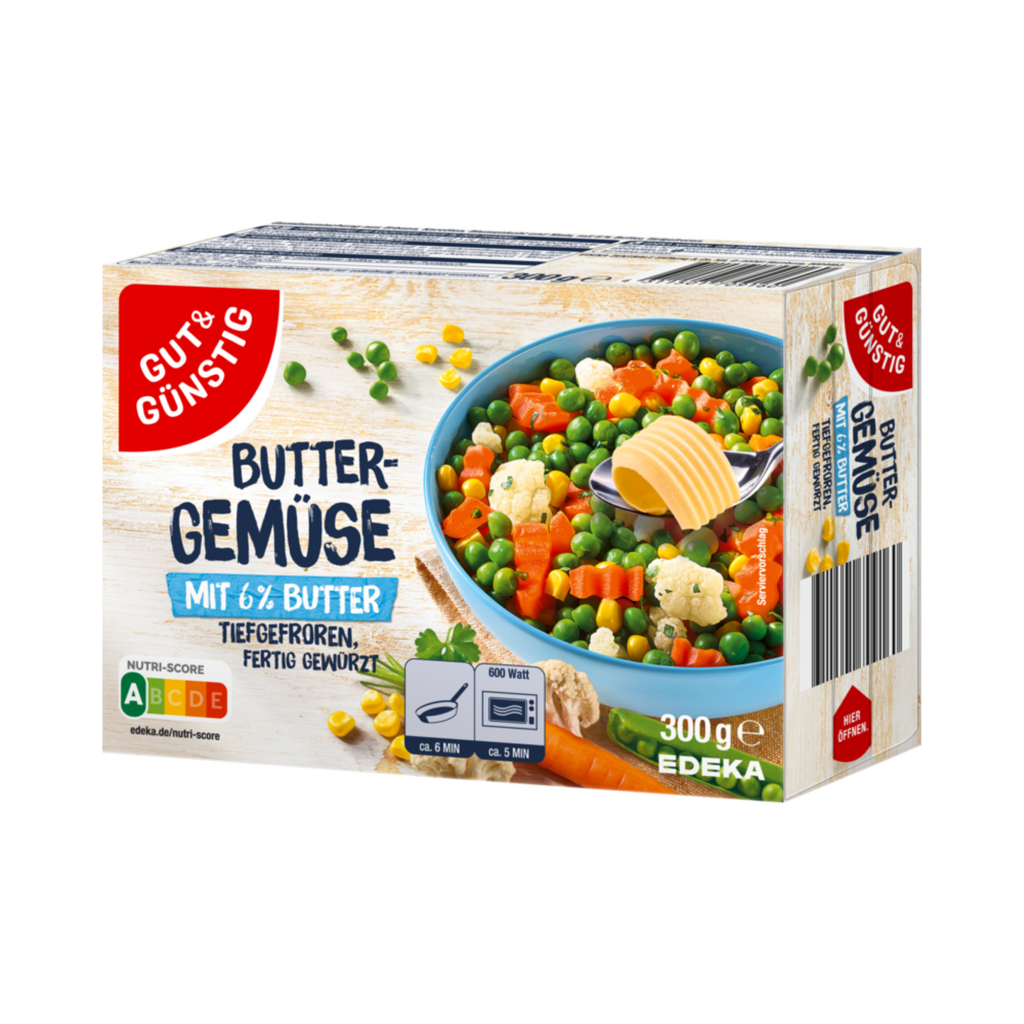 GUT&GÜNSTIG Buttergemüse 300g