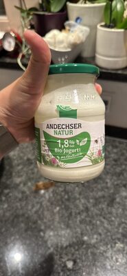 Bio Bayern Andechser Natur Fettarmer Jogurt mild 1,8%500g MW