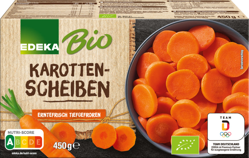 Bio EDEKA Karottenscheiben 450g