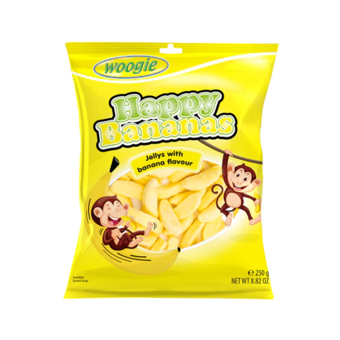 Woogie Schaumzucker Bananen 250g