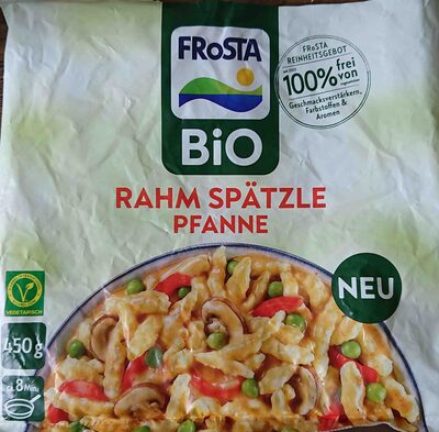 Bio Frosta Rahm Spätzle Pfanne 450g