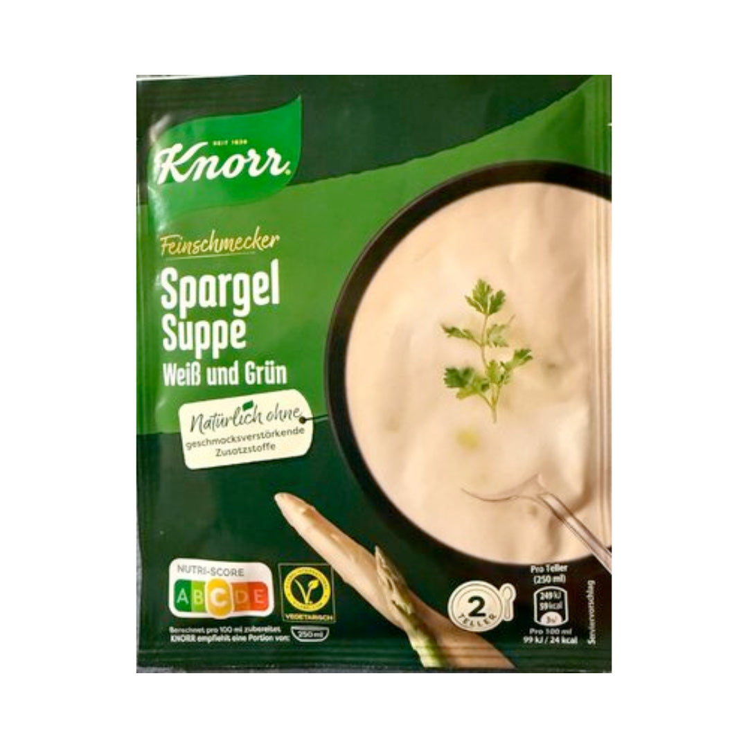 Knorr Feinschmecker Spargel Suppe weiß und grün für 500ml