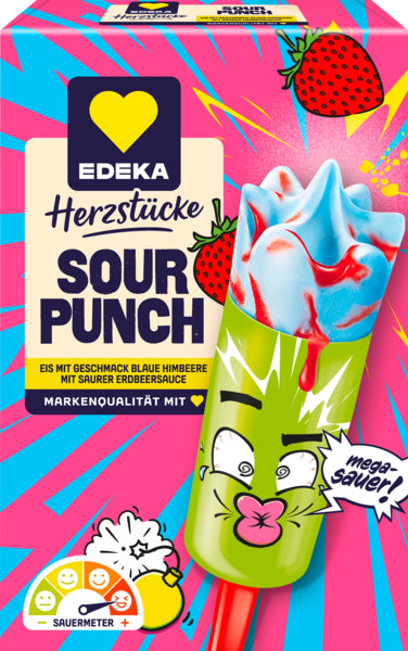 EDEKA Herzstücke Sour Punch 4x80ml