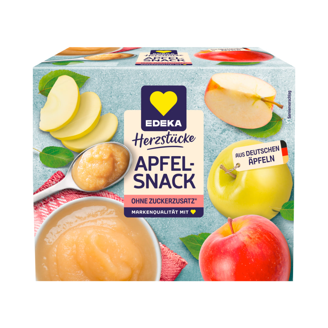 EDEKA Herzstücke Apfel-Snack 4x100g
