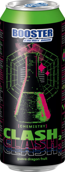 BOOSTER Energy Drink ENERGY4LIFE Guave-Drachenfrucht 0,5l DPG