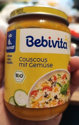 Bio Bebivita Couscous mit Gemüse 190g