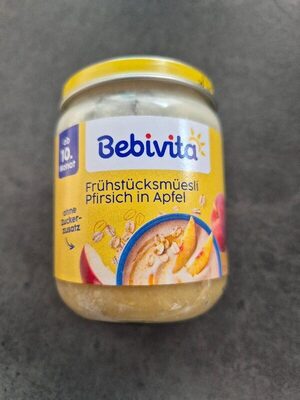 Bio Bebivita Frühstücksmüesli Pfirsich in Apfel 160g