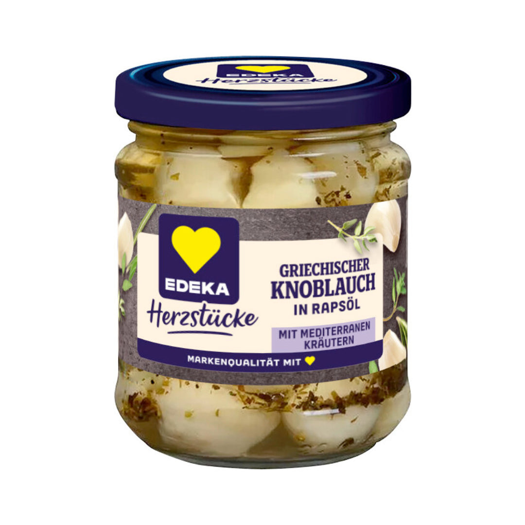 EDEKA Herzstücke Knoblauch in Kräuter Marinade 185g