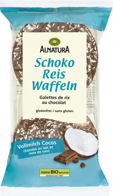 Bio Alnatura Reiswaffeln Vollmilch Cocos 100g