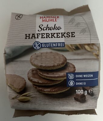 Hammermühle Schoko Haferkekse glutenfrei 100g