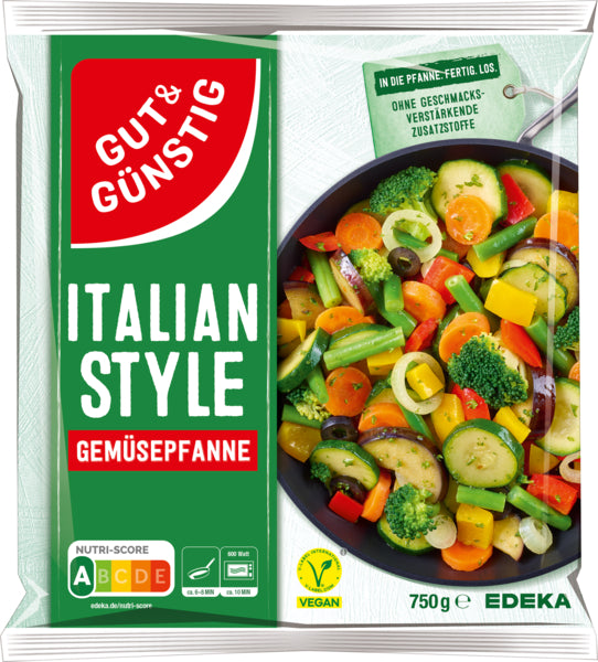 GUT&GÜNSTIG Pfannengemüse Italian Style 750g