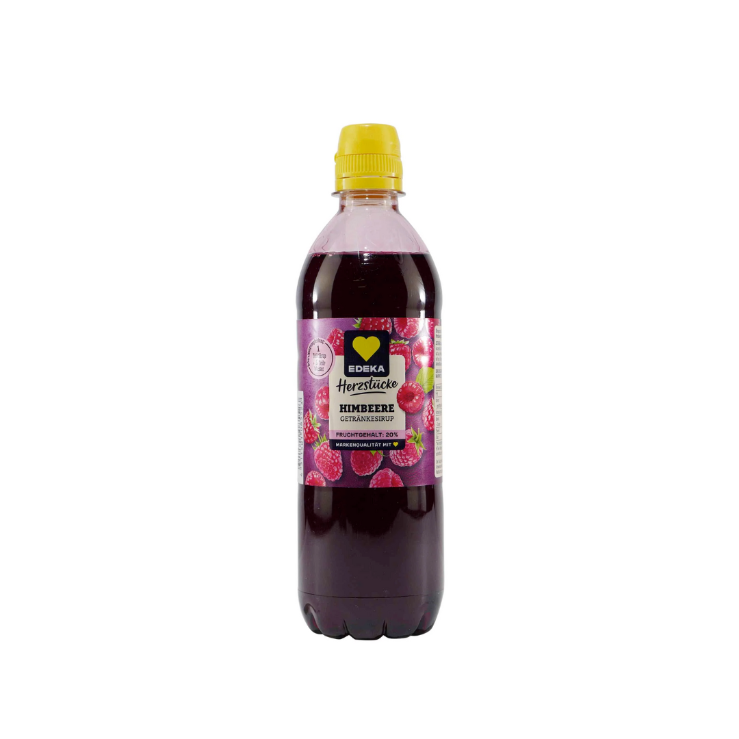 EDEKA Herzstücke Sirup Himbeere 0,5l
