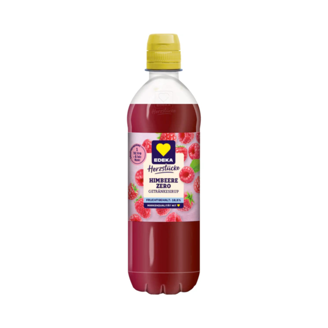 EDEKA Herzstücke Sirup Himbeere Zero 0,5l