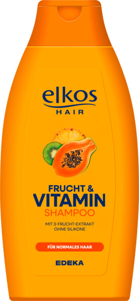 EDEKA elkos Shampoo Frucht&Vitamin 500ml