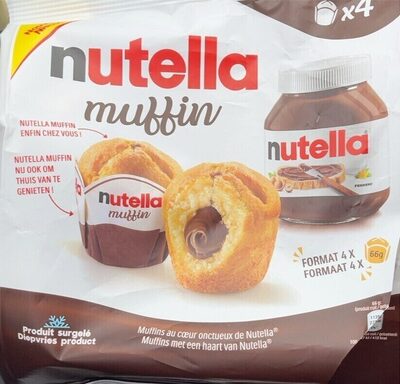 Nutella Muffin 4ST 264g