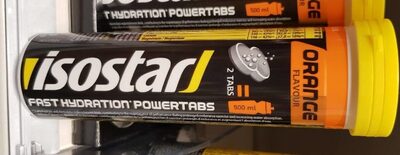 Isostar Powertabs Hydrate & Perform Orange Flavour 120g