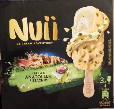 Nuii Cream&Pistachio 3x90ml