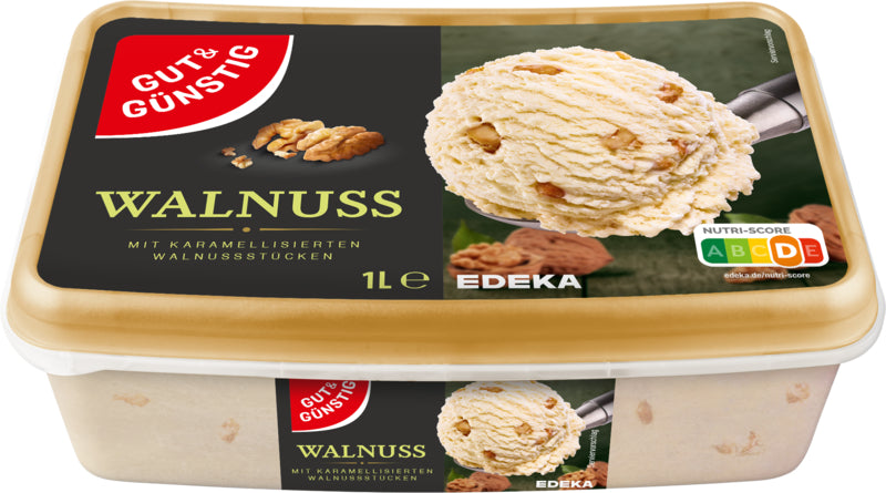 GUT&GÜNSTIG Walnuss Eis 1l
