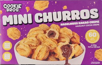 Cookie Bros Mini Churros Schokolade 170g