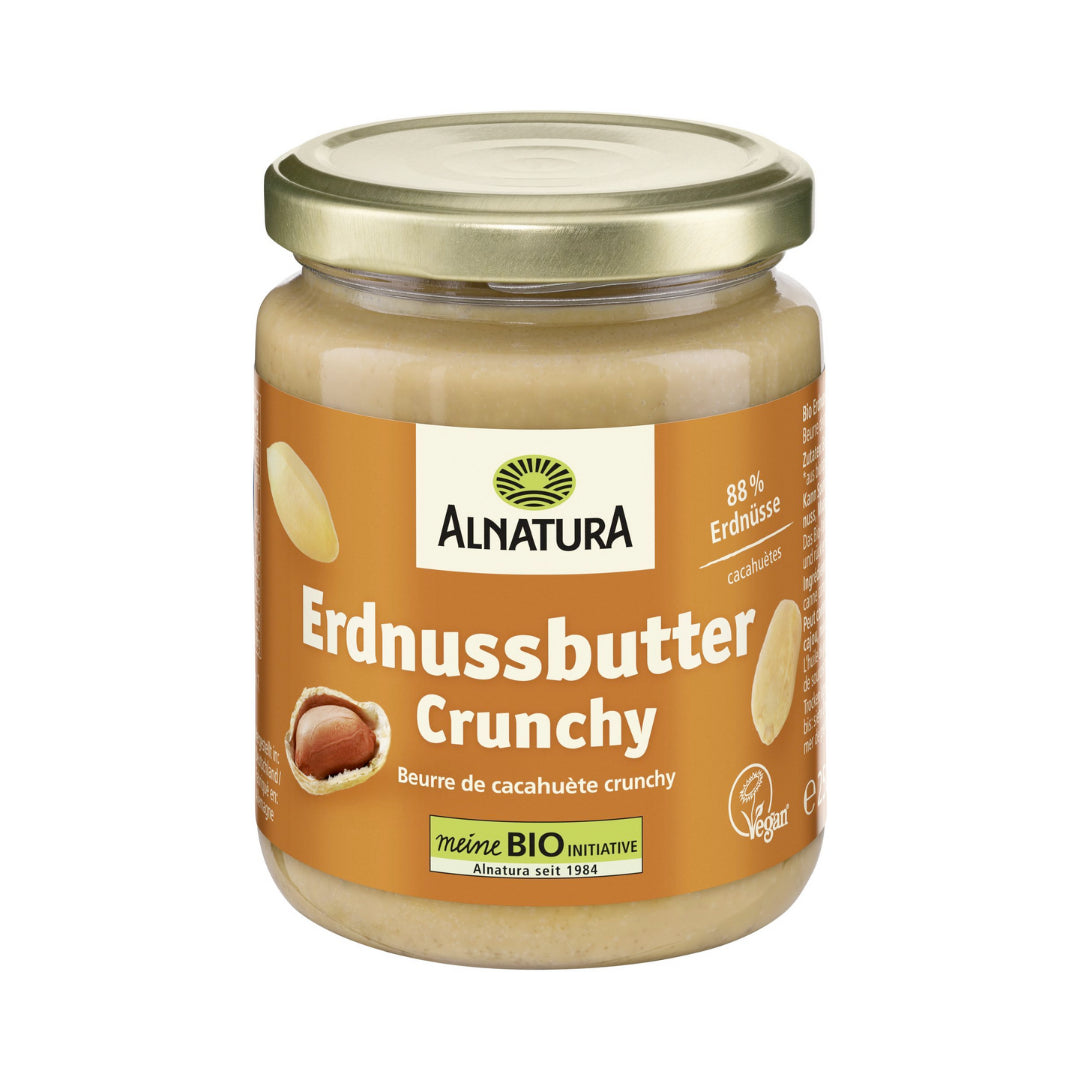Bio Alnatura Erdnussbutter Crunchy 250g