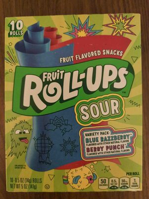Fruit Roll Ups Sour 141g