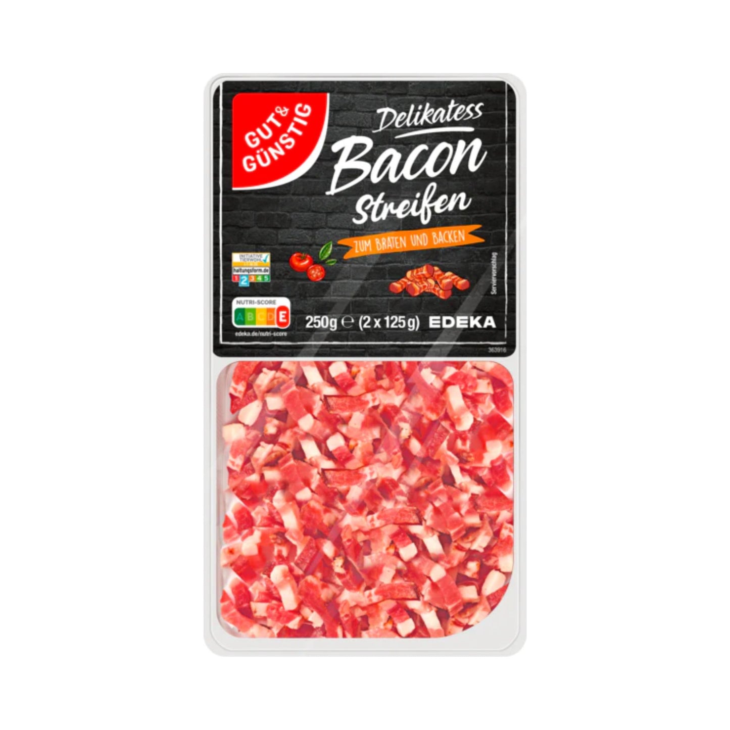 GUT&GÜNSTIG Baconstreifen 2x125g QS ITW