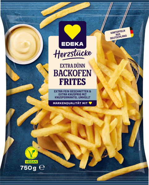EDEKA Herzstücke Backofen Frites extra dünn 750g