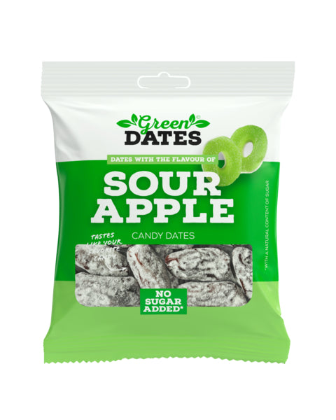 RM Import Candy Dates Sour Apple 90g