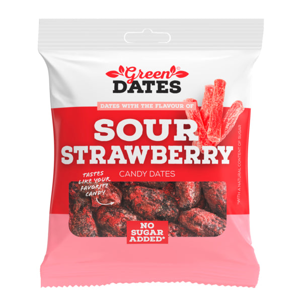 RM Import Candy Dates Sour Strawberry 90g