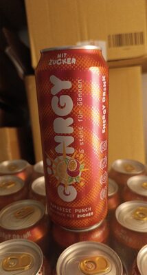Gönrgy Paradise Punch Zucker 0,5l DPG