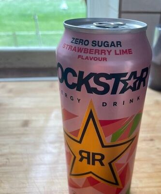 Rockstar Energy Drink Zero Sugar Strawberry Lime 0,5l DPG