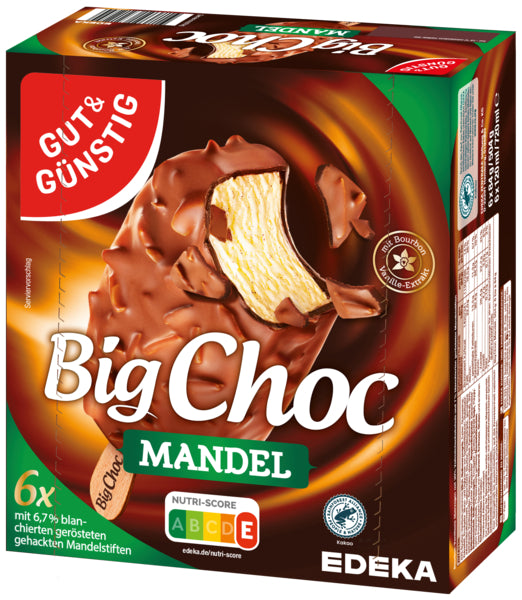 GUT&GÜNSTIG Big Choc Mandel 6x100ml
