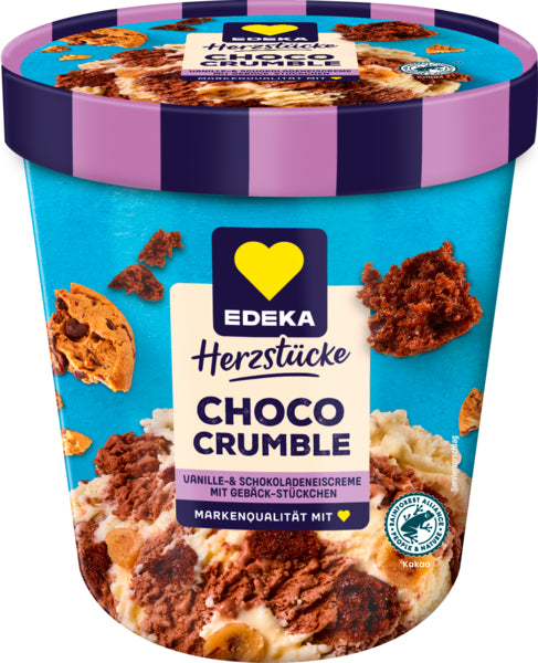 EDEKA Herzstücke Choco Crumble 500ml