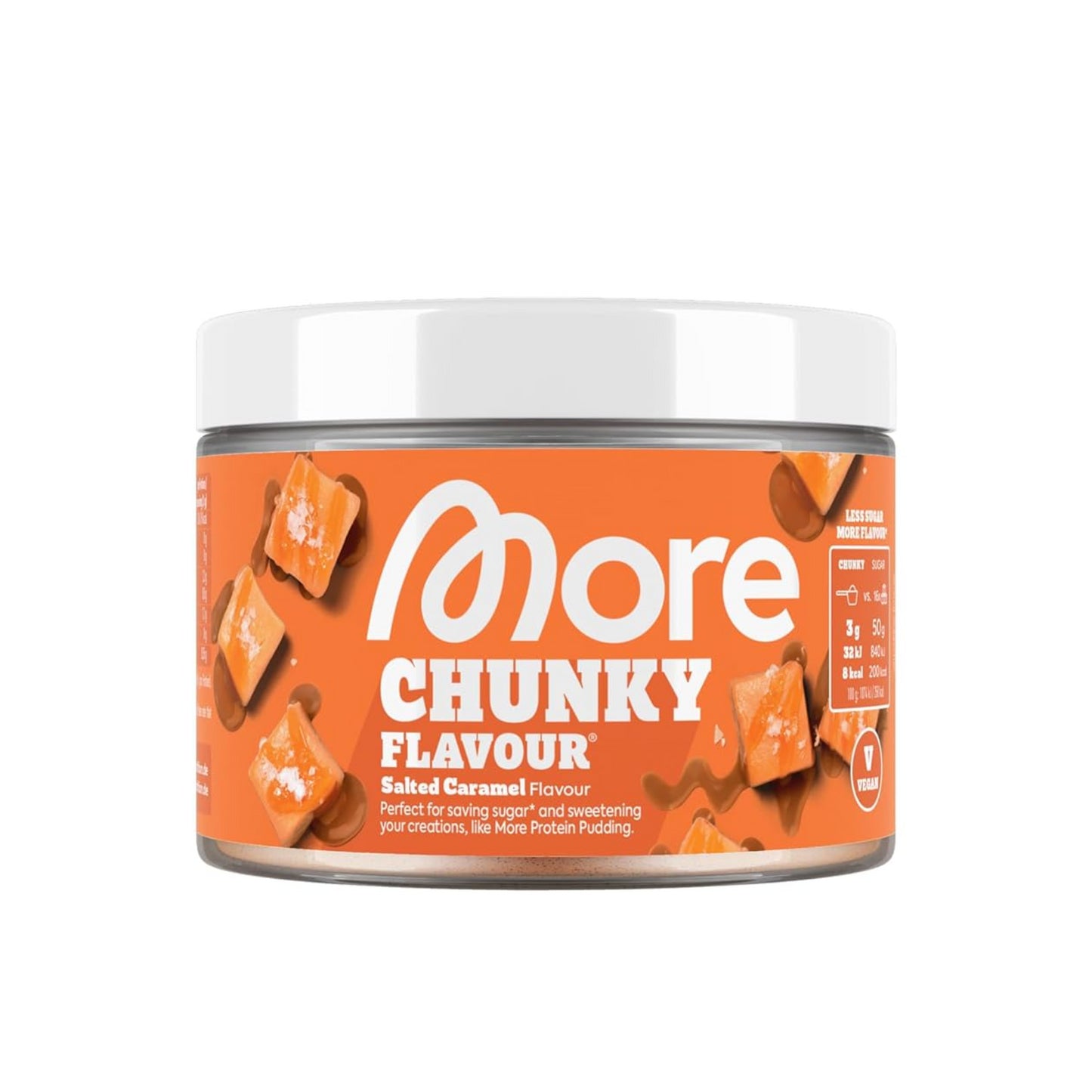 More Nutrition Chunky Flavour Salted Caramel 150g