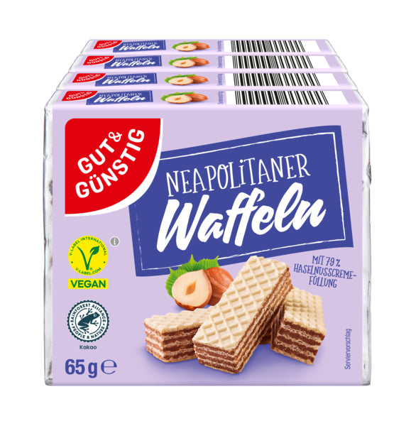 GUT&GÜNSTIG Neapolitaner Waffeln 260g