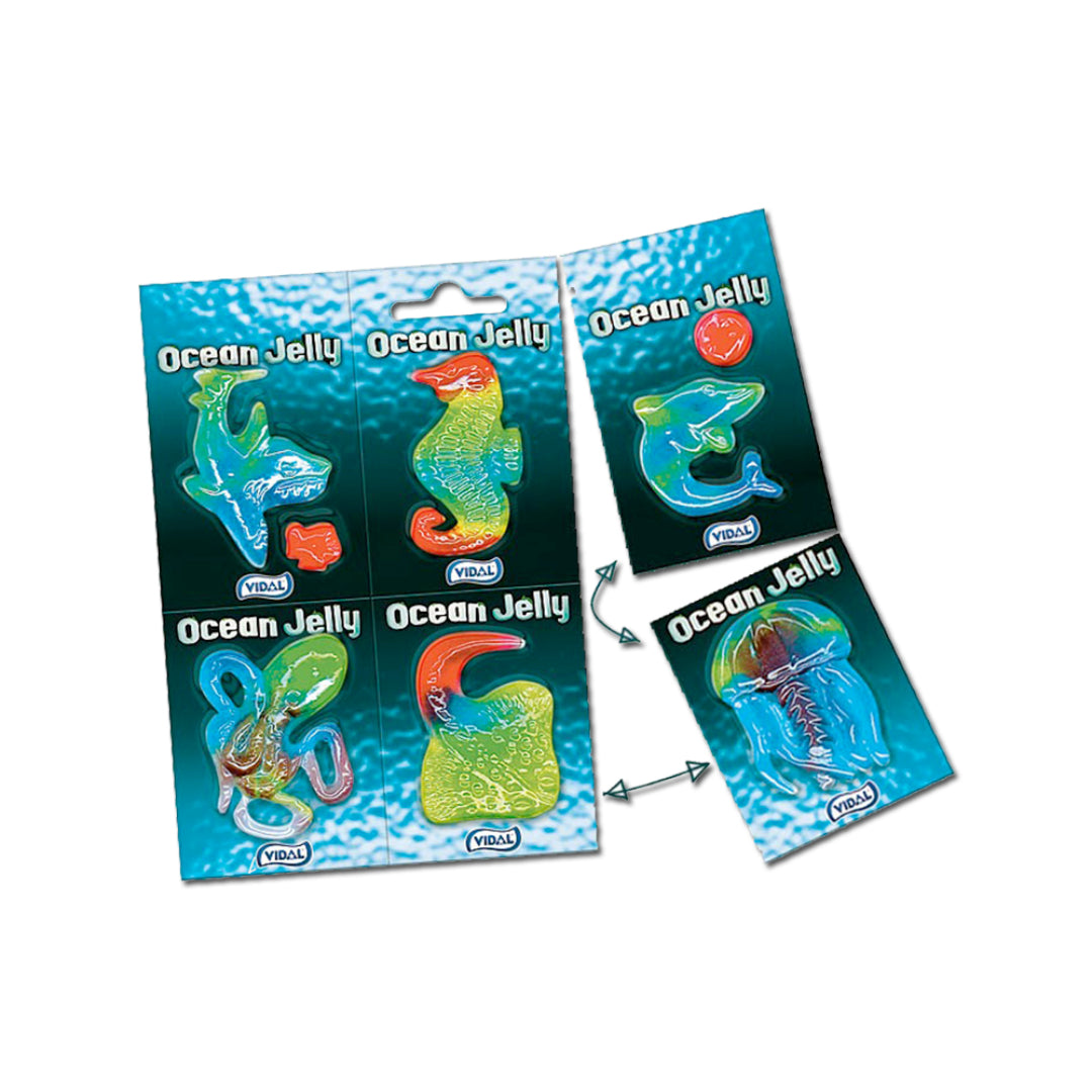 Vidal Ocean Jelly Fruchtgummi Meerestiere 66g