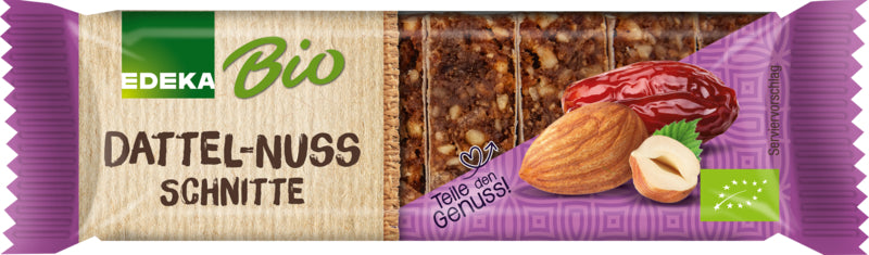 Bio EDEKA Nuss Dattel Fruchtschnitte 60g