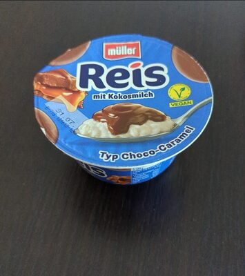 Müller Vegan Reis Typ Choco Caramel 180g